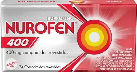 Nurofen 400mg Comprimidos Revestidos 24 Comprimidos