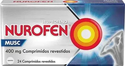 Nurofen Musc 400mg Comprimidos Revestidos 24 Comprimidos