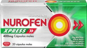 Nurofen Xpress 400mg Capsulas Moles 20 Capsulas