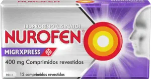 Nurofen Migrxpress 400mg Comprimidos Revestidos 12 Comprimidos