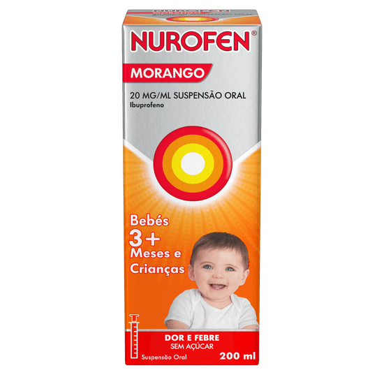 Nurofen Morango 20 mg/ml Suspensão Oral